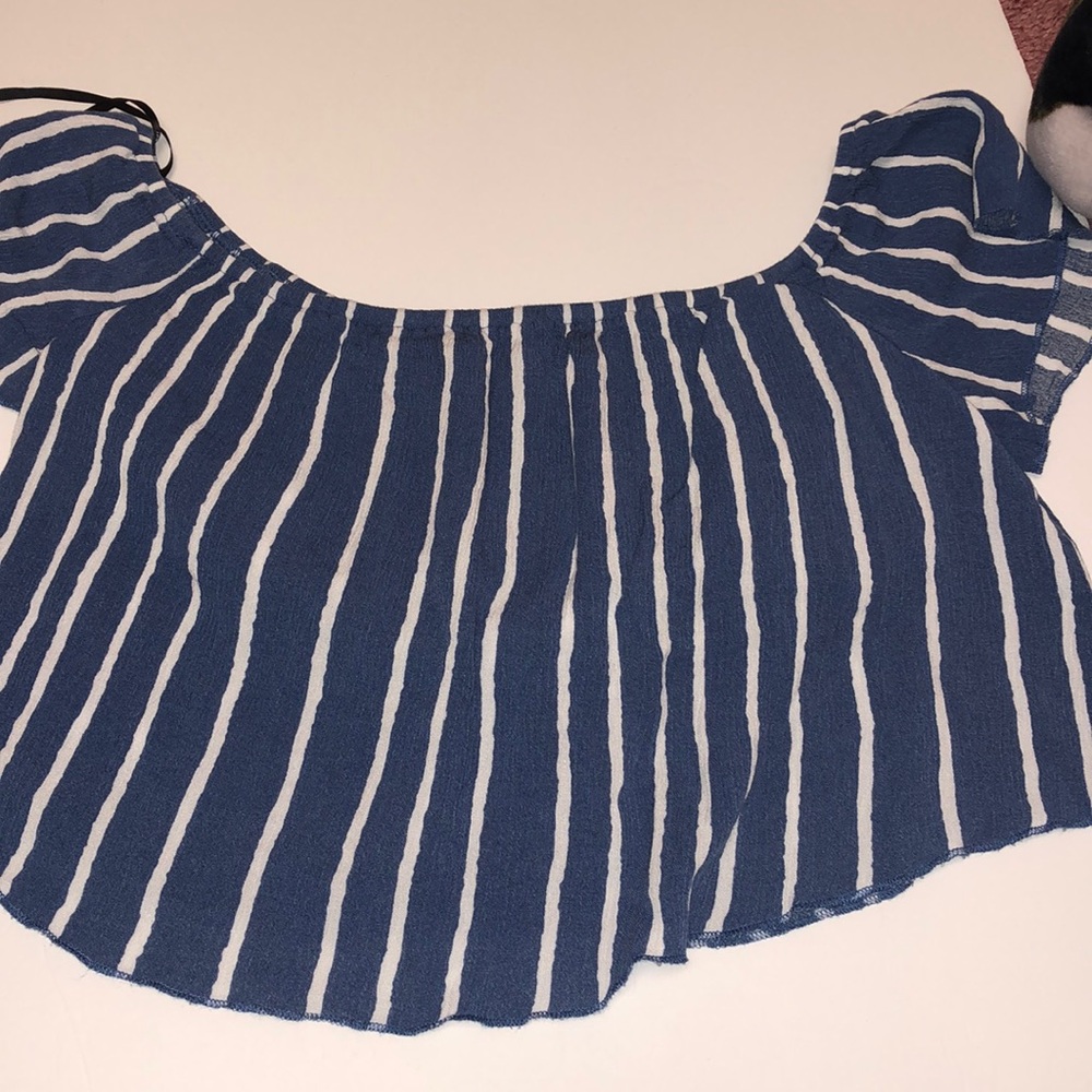 mini striped shirt